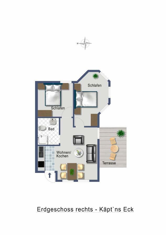 Appartement Ostseevilla Dietlinde Zingst